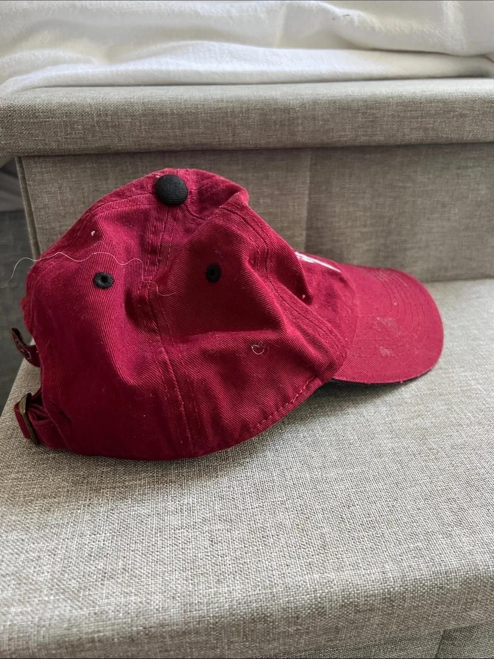 Top of the World Temple University  Maroon Temple Logo Baseball Cap